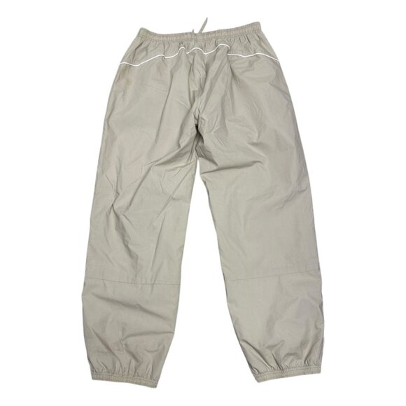 REEBOK Vintage Y2K 2000s Beige Splash Windbreaker Track Pants Mens 38x34 - Picture 3 of 6